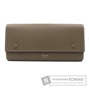 Celine Flap Multi Function Long Wallet Leather